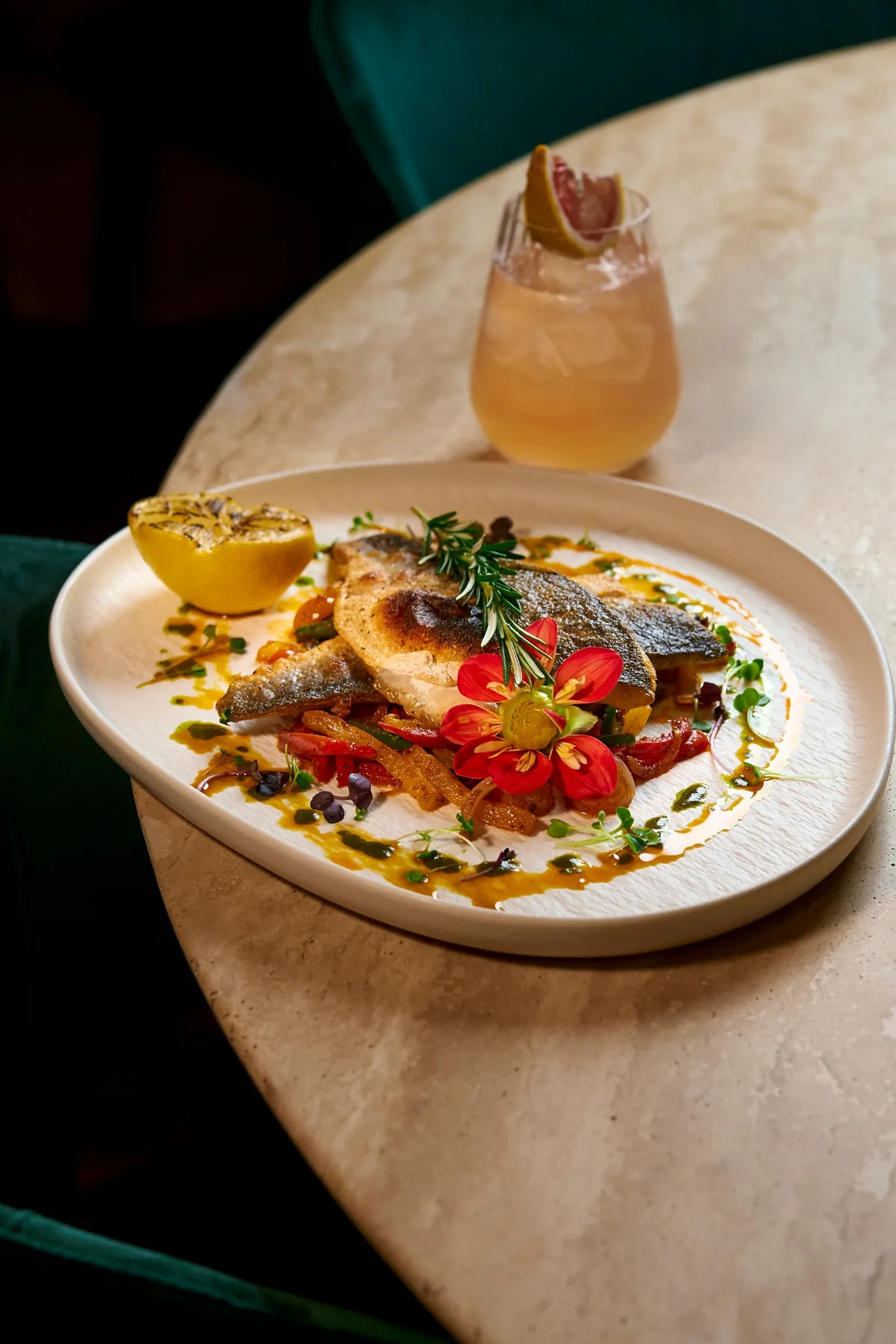 Herb-Grilled Chilean Seabass